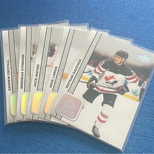 Team Canada Juniors Hockey Trading Card Set